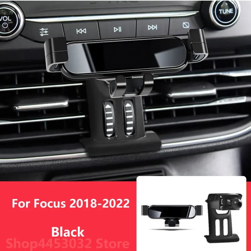 Supporto per telefono cellulare per auto per Ford Focus 2022 - 2012 Supporti per smartphone Staffa per styling per auto Supporto GPS Accessori di supporto girevoli