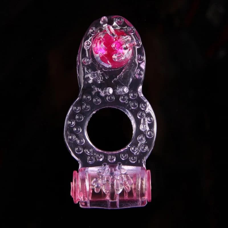 Preservativo maschile per adulti con anello vibrante a forma di farfalla di cristallo, anello vibrante per uomo, anello con preservativo, anello solare