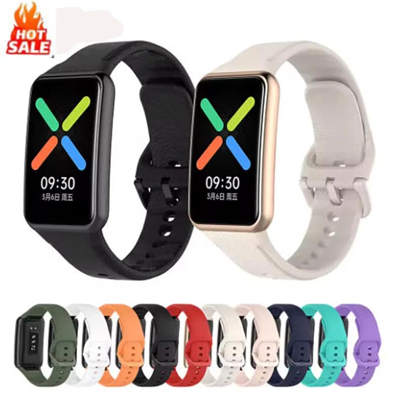 Nuovo cinturino originale in silicone per OPPO Watch Free, cinturino sportivo per smartwatch, braccialetto per Oppo Band Free