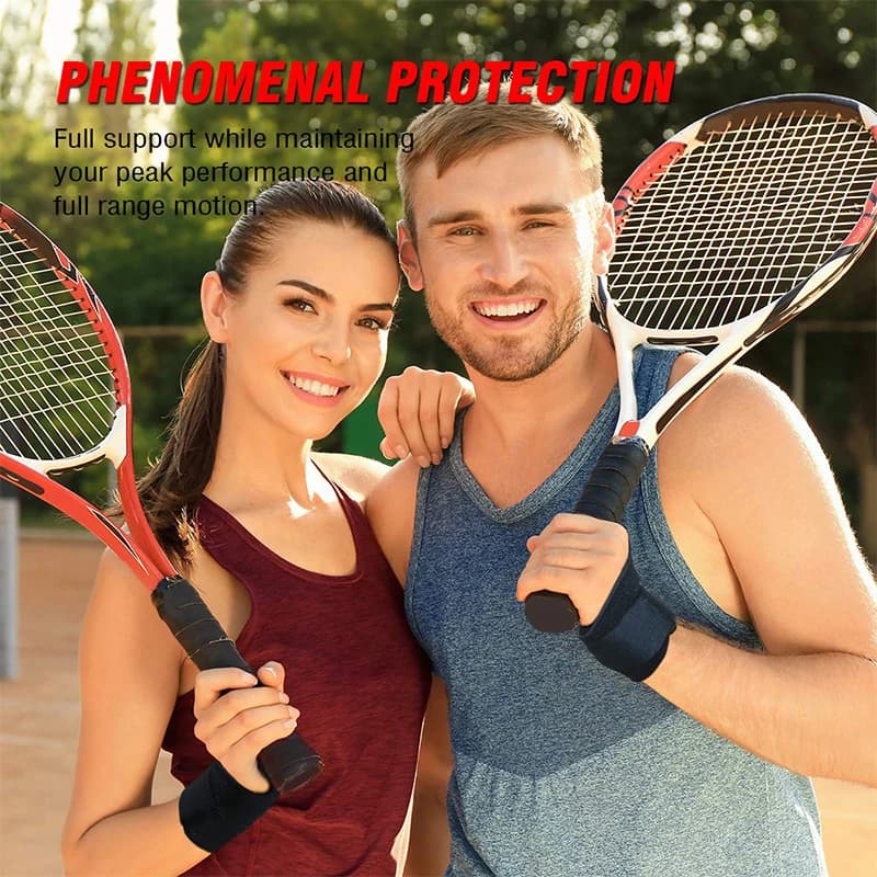 Tcare Supporto da Polso Sportivo Reversibile Unisex, Stabilizzatore per Pollice Regolabile, Fascia di Supporto per Basket e Sollevamento Pesi