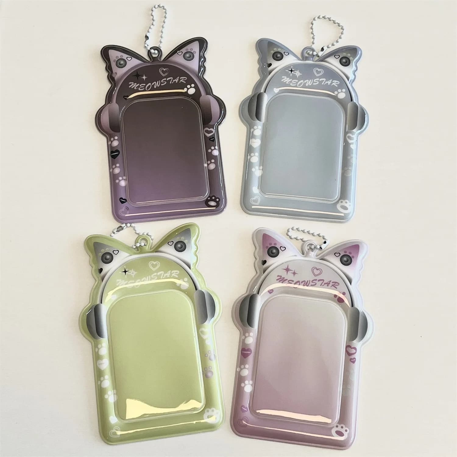 3 Inch Kpop Photo Card Holder, Photo Protective Case, Keychain, Bag Accessories, Campus Card Holder, Gifts
