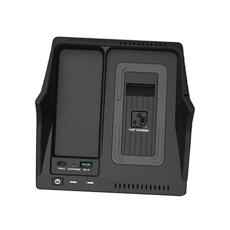 Potente supporto per telefono da auto con pannello di ricarica wireless rapida da 15W per Honda Civic 2022