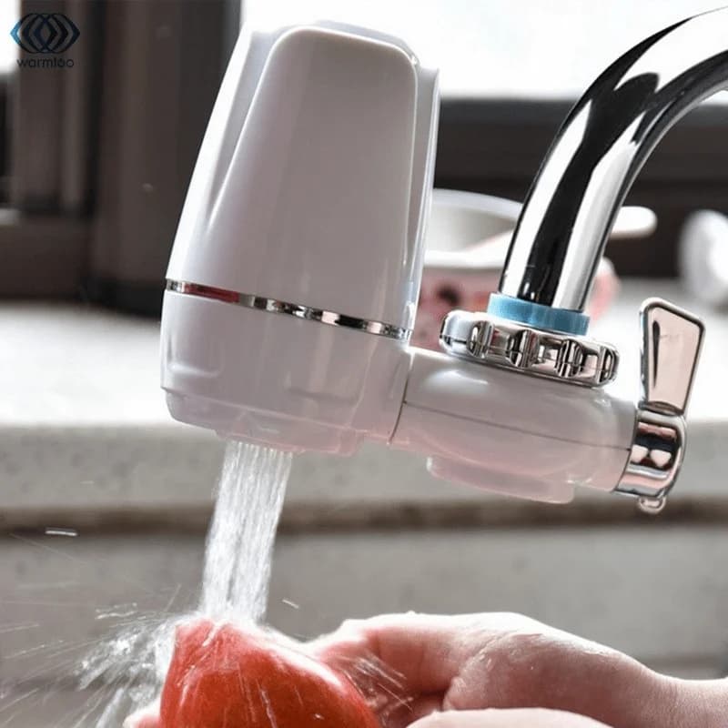 1PC Tap Water Purifier Kitchen Faucet Washable Ceramic Percolator Mini Filter Remove Rust Bacteria
