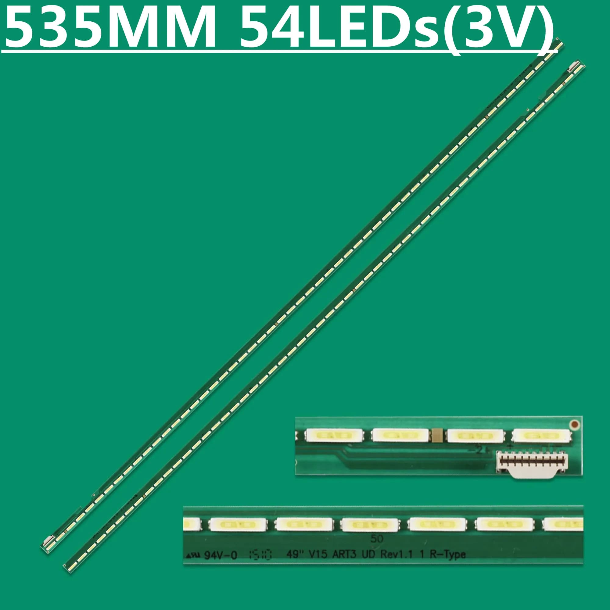 LED Backlight Strip 49 V15 ART3 UD REV1.1 6916L-2063A 6916L-2062A 49UF680T 49UF770T 49UF6407 49UF6700 49UF7787 49UF7702-CC