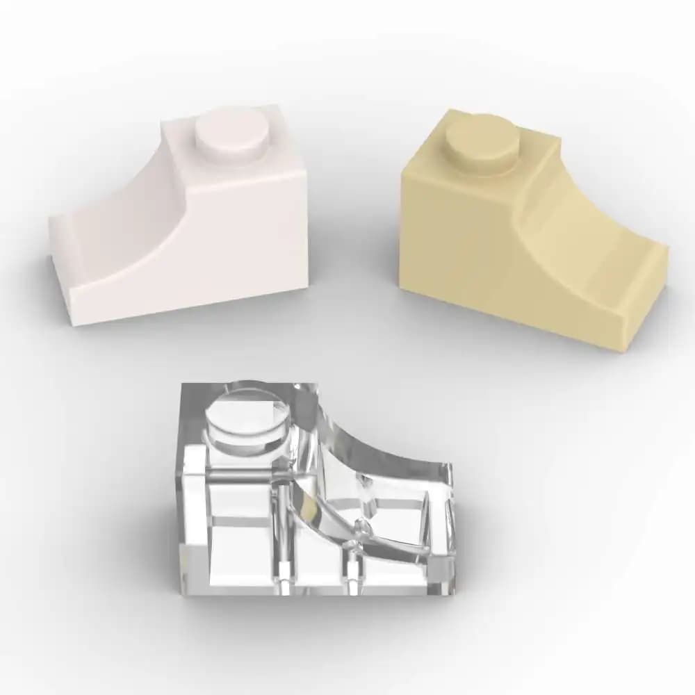 MOC 10PCS Arco 78666 1x2 Invertito Building Blocks Kit Casa Castello Mattoni Particelle Educativi Giocattolo FAI DA TE Per Bambini Regali Di Compleanno