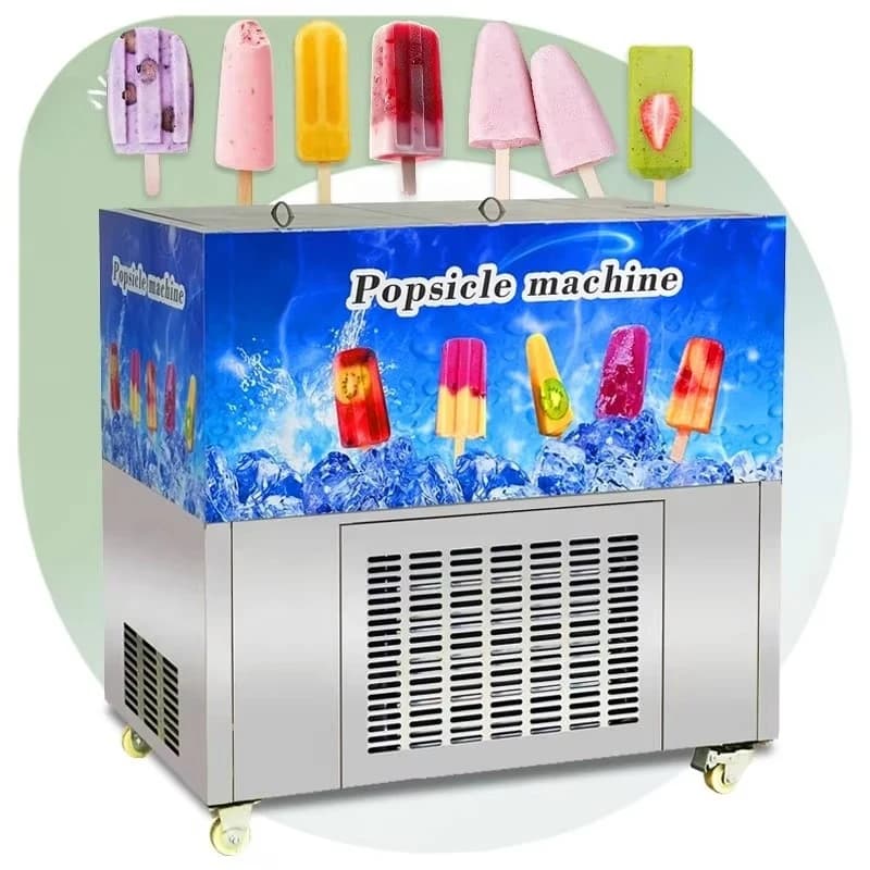 Macchina rotonda per lecca-lecca riempita con stampo per ghiaccioli, frutta al latte/gelato, Dubai, con lecca-lecca