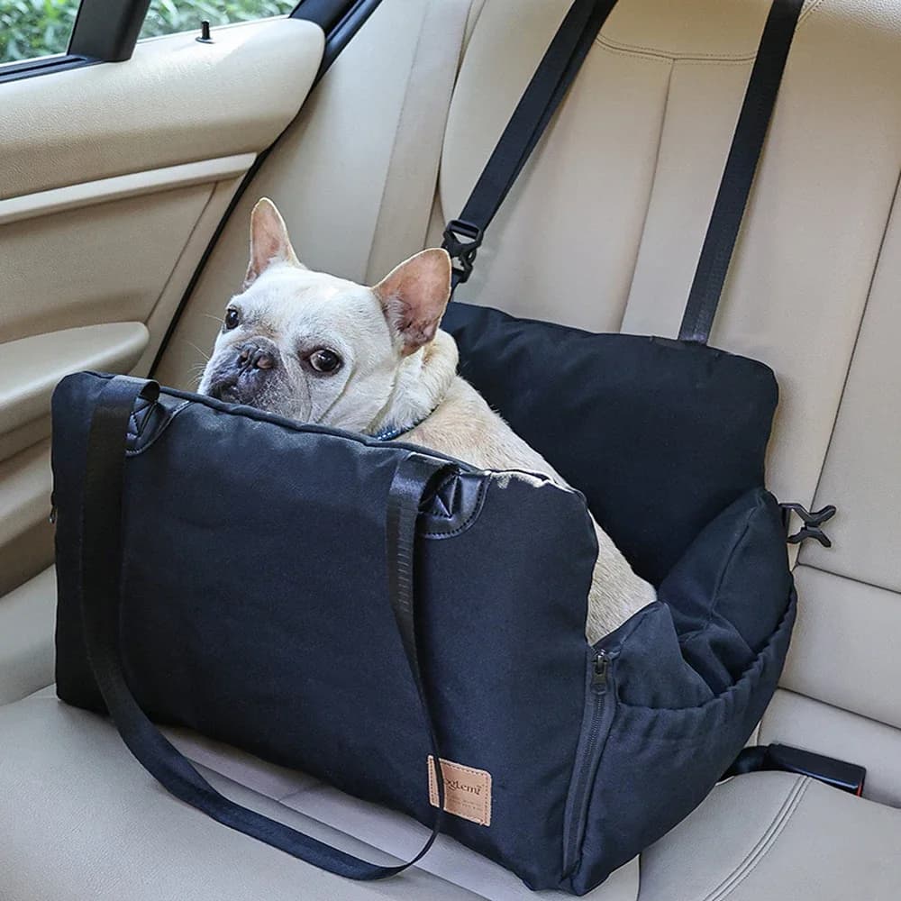 Seggiolino auto per cani Lettino portatile Borsa da trasporto per cani Antiscivolo Cani da compagnia Coprisedile per auto Cestino per gatti impermeabile Seggiolini per auto per cani Amaca Perros