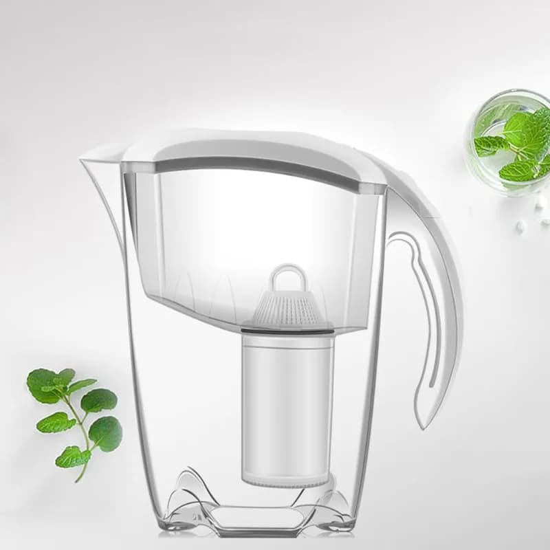 Caraffa Filtrante per Acqua (A61K), Elettrodomestico da Cucina, Caraffa Filtrante per Acqua Domestica con Carbone Attivo, Acqua Potabile Diretta