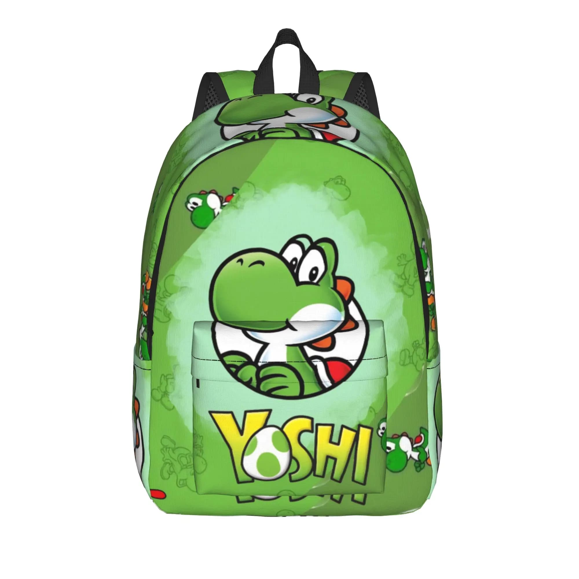 Zaino Cartoon Y-yoshis per uomo e donna, casual, per scuola superiore, escursionismo, viaggi, borsa a tracolla per computer portatile, resistente