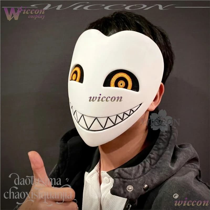 Scary 3D Printed Full Face Mask PLA Material Party Cosplay Accessory for 2026 Halloween Party Roleplay Cosplay