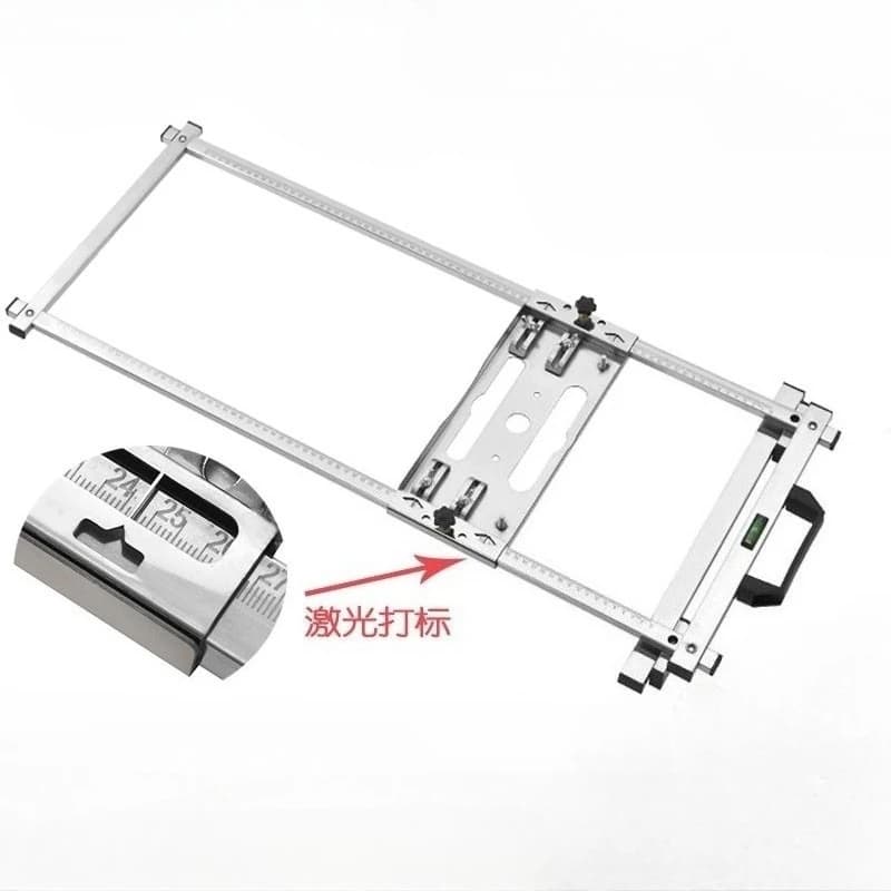 New Electric Circular Saw Trimmer with Edge Guide - Positioning Cutting Board for Woodworking, Router Circle Milling Groove