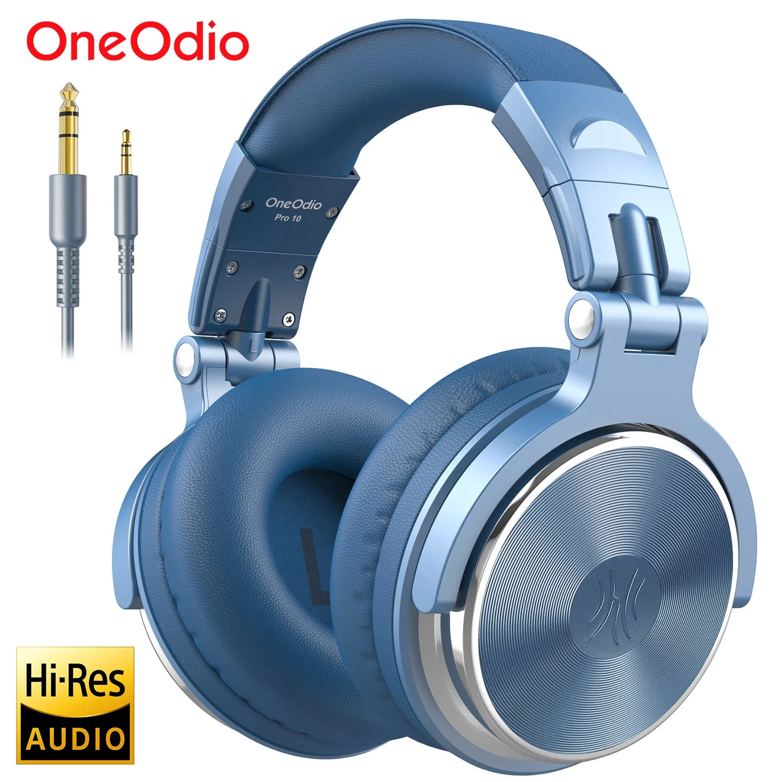 Oneodio Pro 10 Wired DJ Headphones Stereo Play Headphones for Bass with studio headphone microphone for studio monitor for recording