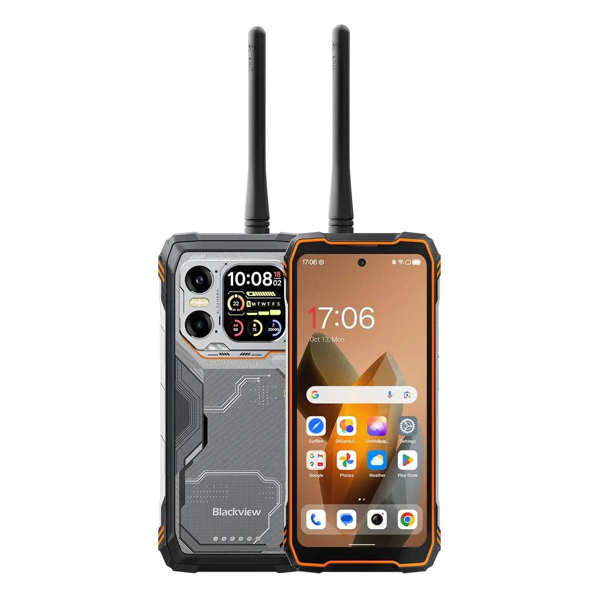 Blackview XPLORE 1 Smartphone Robusto con Walkie Talkie 5G, Display 6.78" 120Hz, 12GB+256GB, Fotocamera 64MP, Batteria 20000mAh, 55W, Android 15, NFC