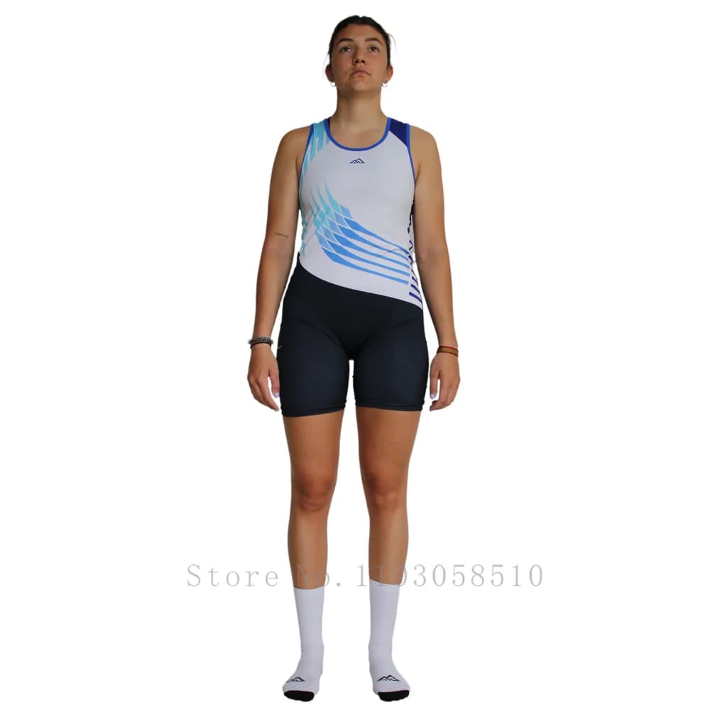 Uniforme da remi Wrestling Triathlon Sollevamento pesi, nuoto e sport acquatici Abbigliamento aderente integrato multifunzionale