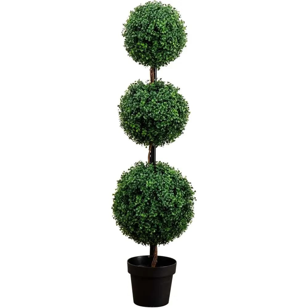 Topiary Tree in Three Balls in Bosso - Artificial Plant for Interior/External