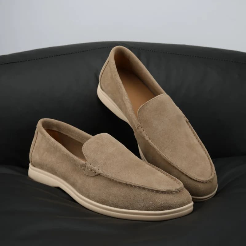 Scarpe Casual da Uomo, Mocassini alla Moda con Tacco Piatto, Taglie Grandi, Versatili, Scarpe Sportive da Pista, Sneakers di Lusso per Uso Quotidiano