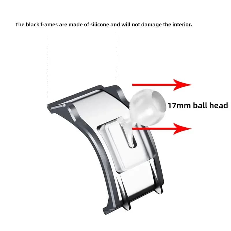 Supporto Del Telefono Per Auto Per BMW X5 X6 X7 2019 2020 2021 2022 2023 2024 Auto Gravity Stand GPS Staffa di Carica Magnetica Del Basamento Per Magsafe