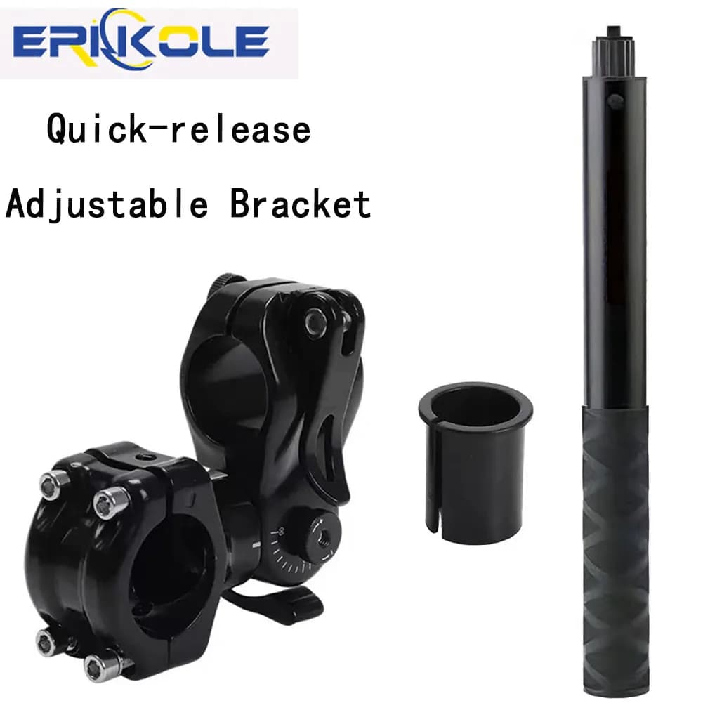 Per Gopro Moto Bicicletta Mount Selfie Stick Monopiede Staffa Manubrio per DJI OSMO 360 Insta360 Action Camera Accessorio