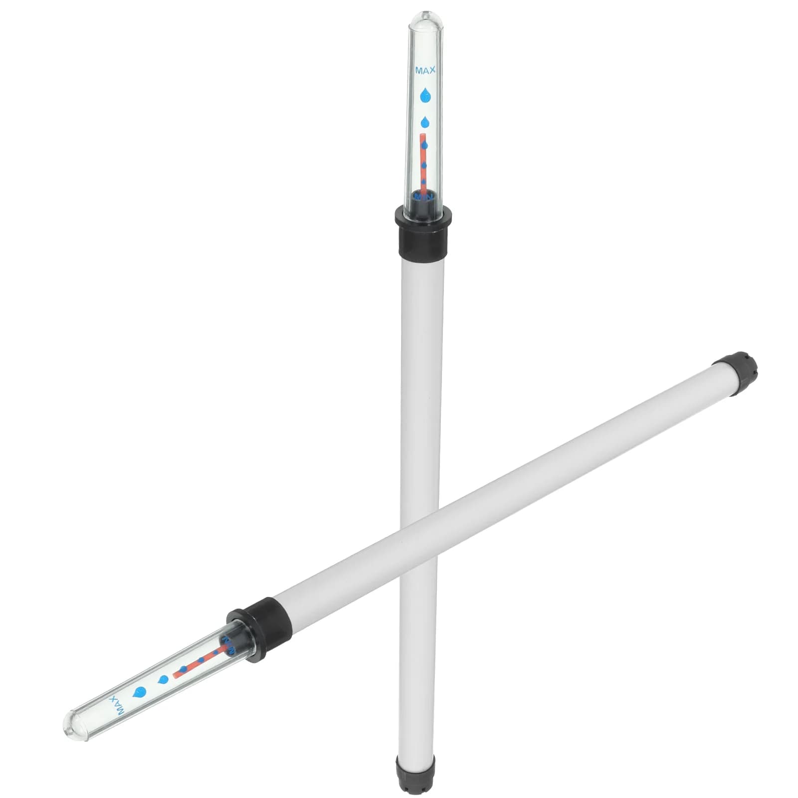 2 pezzi indicatore del livello dell'acqua igrometro vaso di fiori misuratore di profondità umidità scala di plastica promemoria mancanza di promemoria pianta