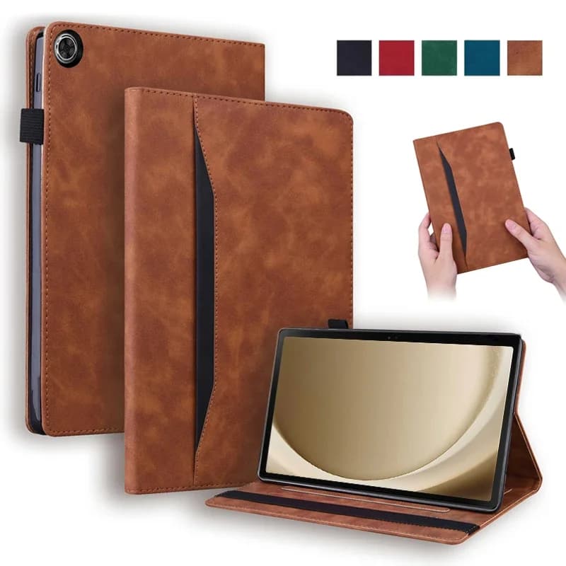 For Samsung Galaxy Tab A9 Plus 11 Inch Leather Wallet Tablet Fonda for Galaxy Tab A9 Plus Cover Coque SM X210 X215