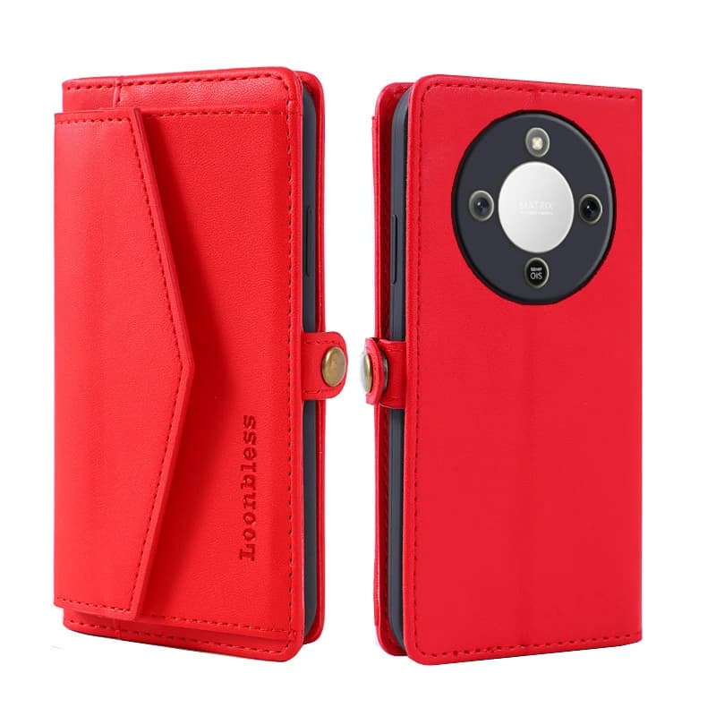 Custodia a Portafoglio in Pelle per Honor X70 5G - Cover Posteriore per Honor X70 5G HonorX70 X 70
