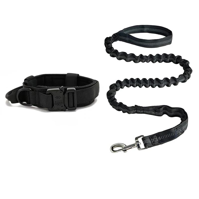 Outdoor Adjustable Tactical Collar Training Tactics Dog Harness Dog Accessories for Small Dogs