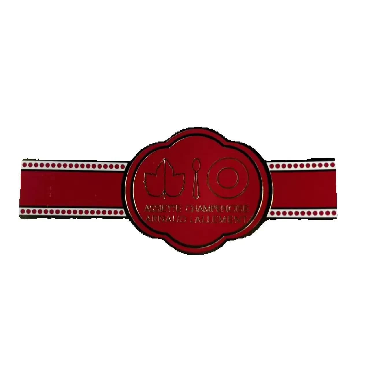 Custom Cigar Band Stickers｜Embossed Adhesive Labels｜Recyclable Paper Rings｜Biodegradable Eco Material