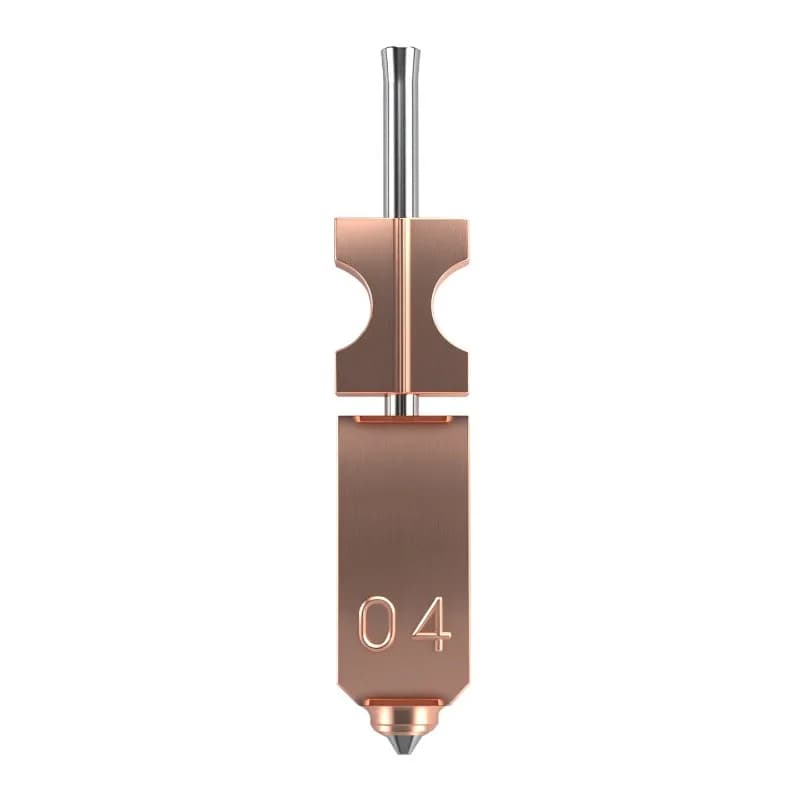 AD5X 3D Printer Nozzle Assembly 0.4mm Stainless Steel for Engineering Filament Printing