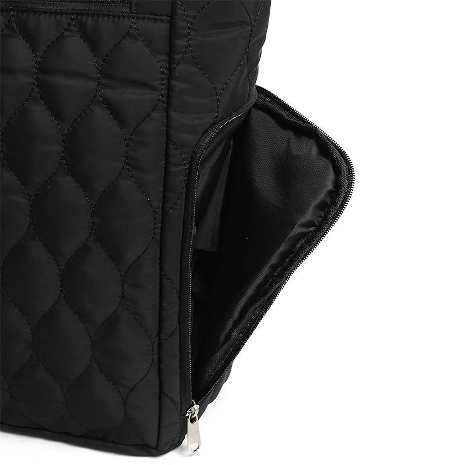 Borsa per Palline da Pickleball in PU con Motivo Trapuntato, Borsa Sportiva per Palestra e Tennis, Elegante Contenitore per Signore