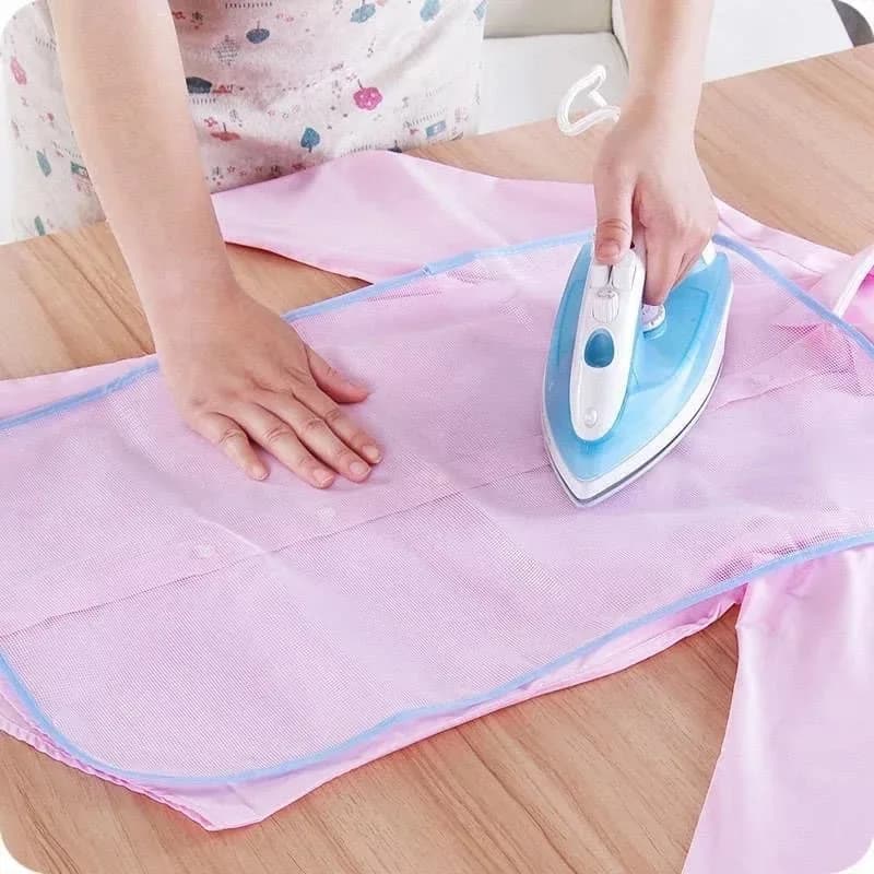 1-3 Pezzi Tappetino Protettivo in Tessuto a Rete per Asse da Stiro, Copertura Isolante Anti-Pressione per Mini Ferro da Stiro, Colori Assortiti
