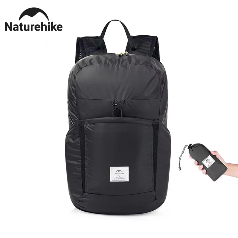 Zaino Naturehike 170g 22L Ultraleggero Unisex per Campeggio, Viaggi, Arrampicata, Trekking, Impermeabile e Pieghevole