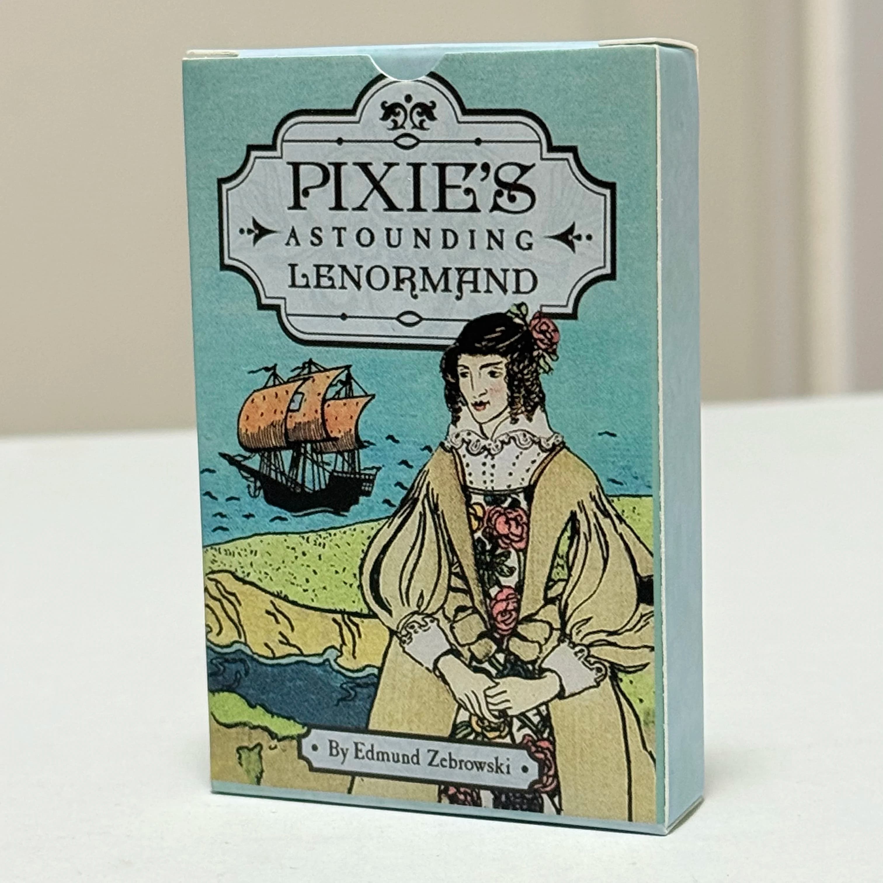 Pixie's Astounding Lenormand Card 9 * 6 cm Inglese 36 Oracle Deck Giochi da tavolo Divinazione Tarocchi Carte