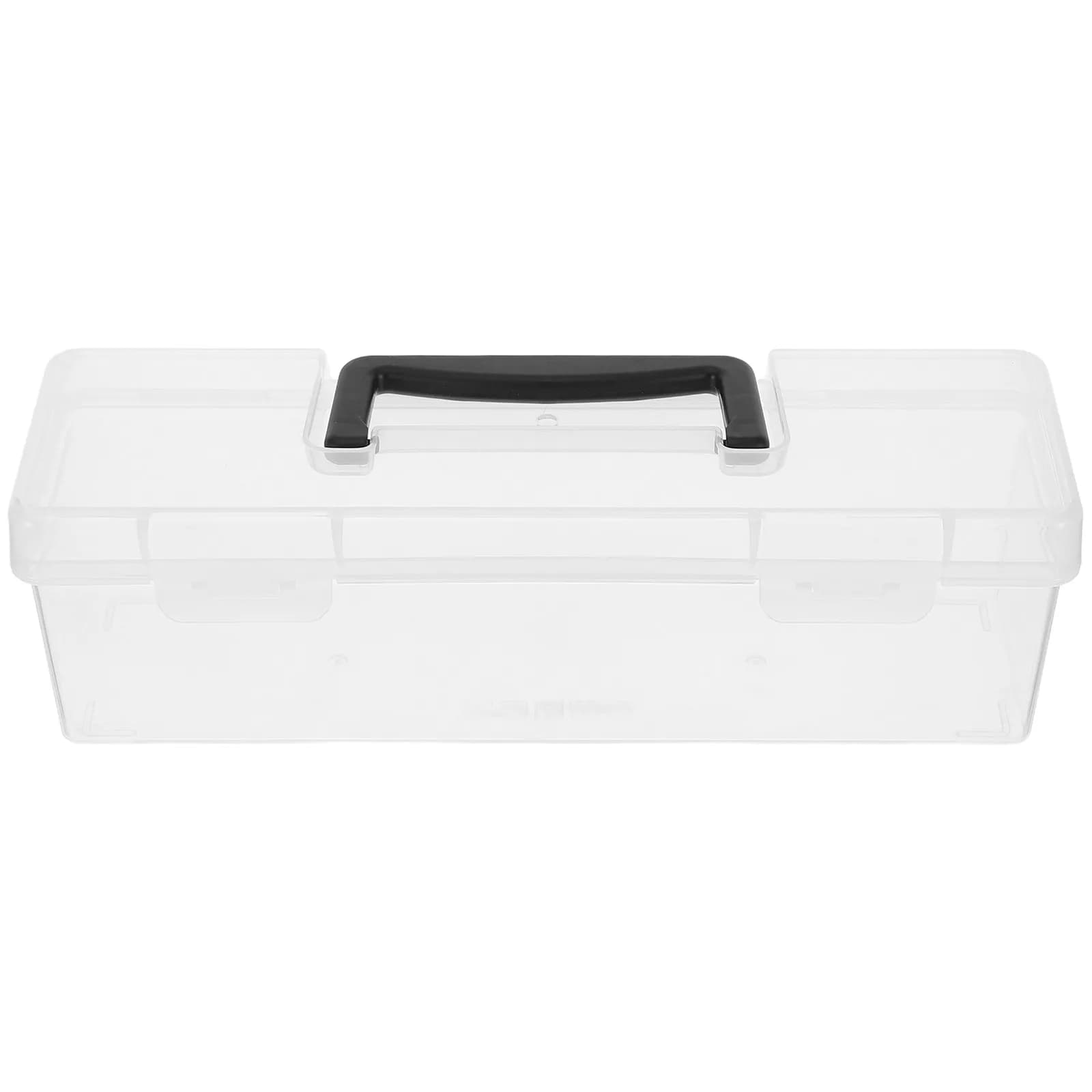 Scatola Organizzatrice per Bustine di Semi, Contenitore Portatile in Plastica Trasparente con Manico, Porta Semi da Giardino Impermeabile