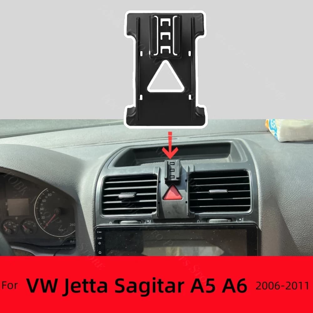 Per Volkswagen VW Jetta Sagitar A5 A6 2006-2011 Supporto Del Telefono Per Auto Speciale Staffa Fissa Base di Ricarica Senza Fili Auto Accessori
