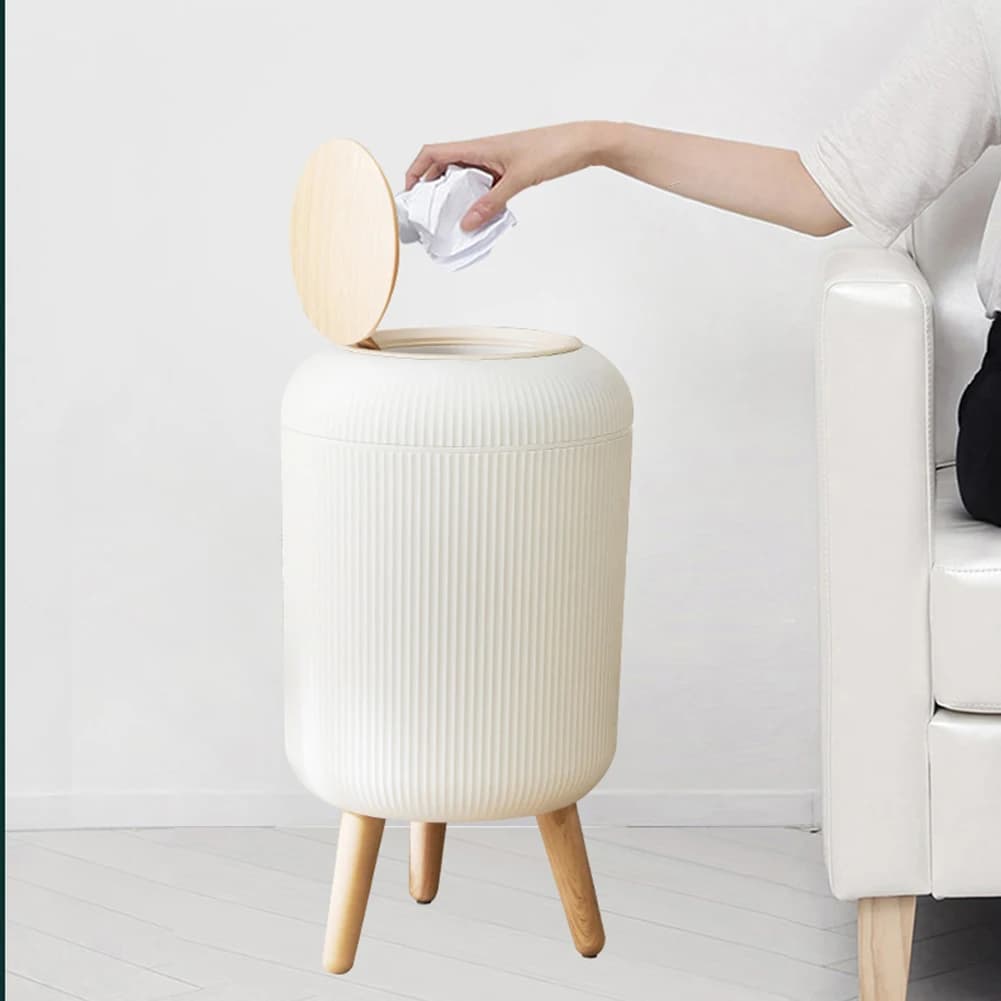 9.5L/10L Pattumiera intelligente Pattumiera antiscivolo Sensore automatico Cestino della spazzatura Cestino della spazzatura da cucina per cucina/camera da letto/soggiorno/ufficio