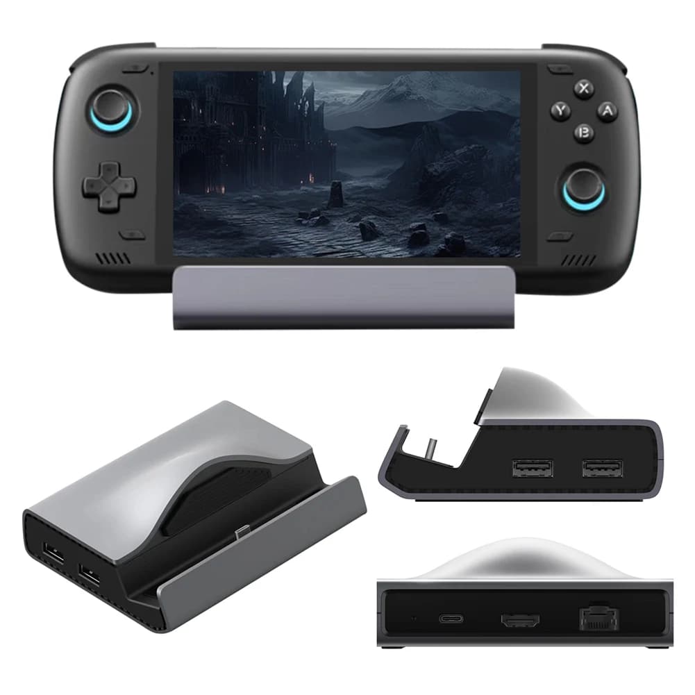 Docking station da gioco per Ayn Odin 2 Portal/Odin 2/Odin 2 Mini console Dock station multifunzione Base di ricarica SSD Storage