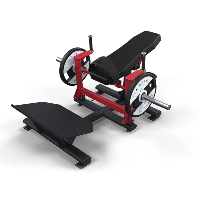 Low Price Commercial Gym Fitness Equipment Exercise Hip Glute Machine Plate Loaded Hip Thrust Machine with Weight Belt
