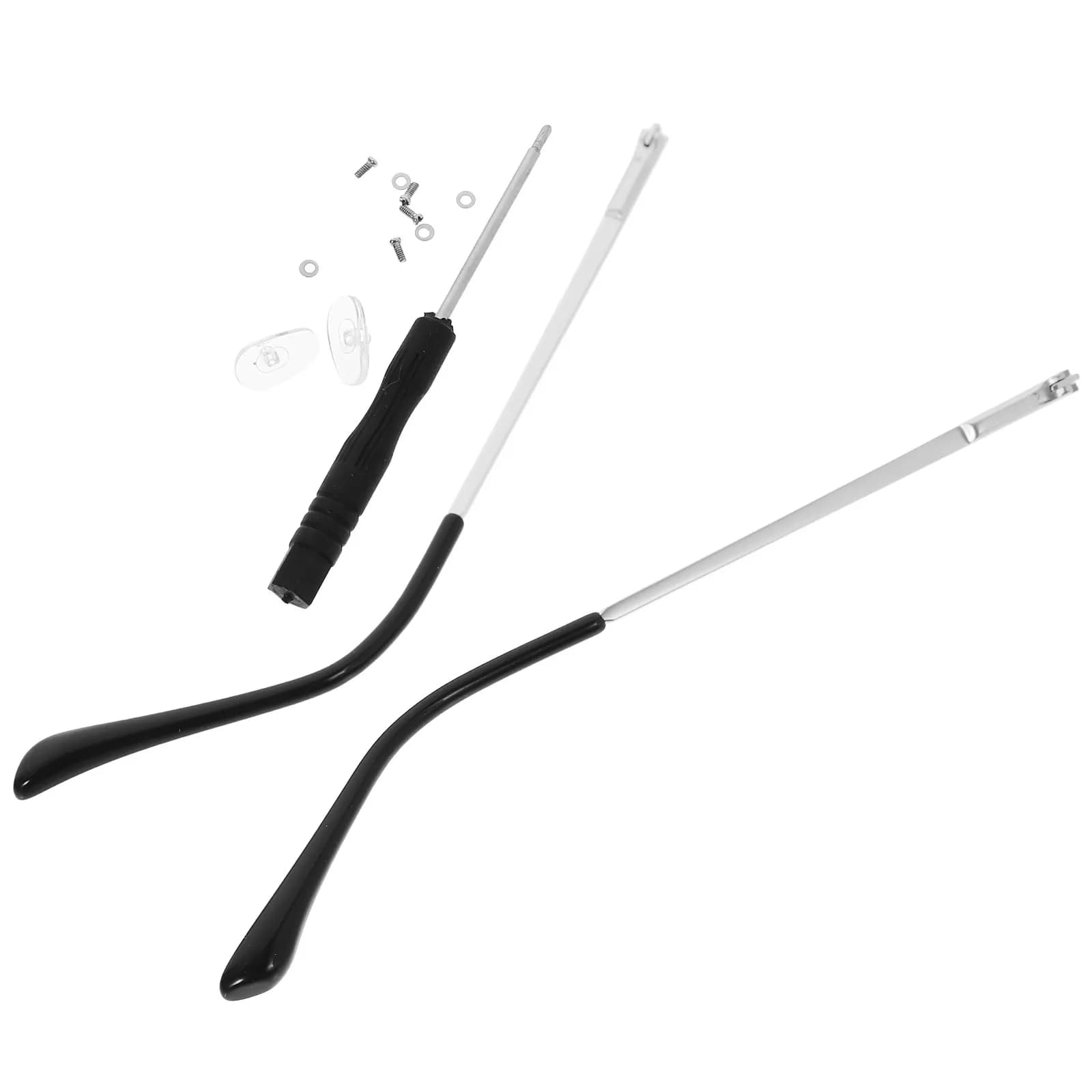 1Pair Universal Metal Eyeglasses Replacement Temple Arms for Sunglasses Reading Myopia Glasses Comfort Fit No Pressure on Ears