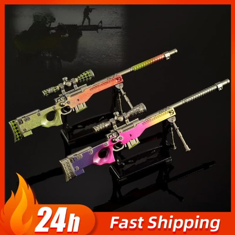 GO Periferiche di gioco AWP Legend of the Dragon Colori sfumati Pistole Armi Modelli Giocattoli in metallo Pistola Artigianato Ornamenti Giocatori Regali