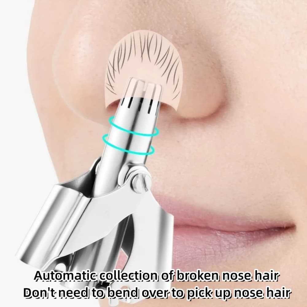 Multifunctional Manual Nose Hair Trimmer Stainless Steel Ear Hair Clipper Durable Precise Trimming Washable Hair Removal Tools