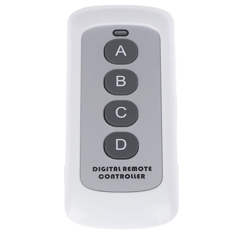 1Pc 433MHz 4 Button EV1527 Code Remote Control Switch Transmitter Wireless Key