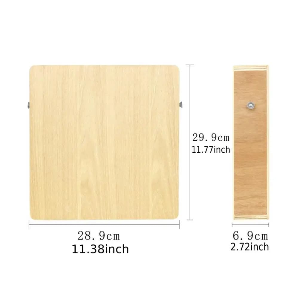 Travel Hand Drum Percussion Box Compact Wooden Cajon Instrument Drum Pad for Folk Band Accompaniment and Lessons