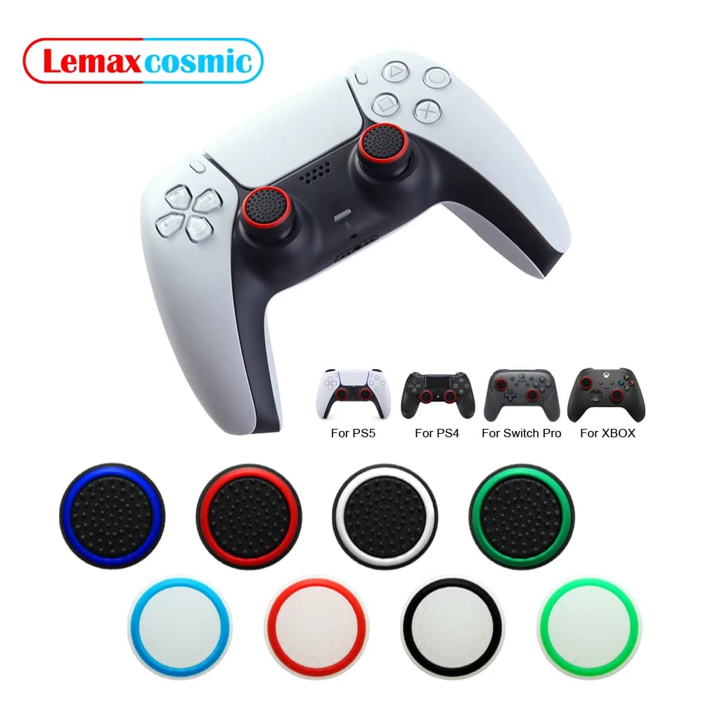 Bagliore Luminoso Joystick Caps Controller Manopole Custodia Per Sony Playstation DualSense Dualshock 5 4 PS5 PS4 Per Nintendo Switch Pro