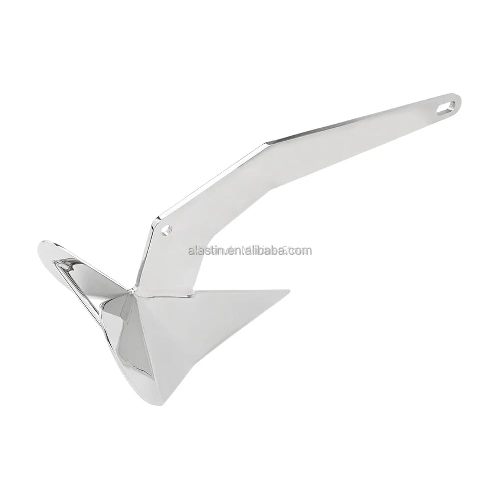 ALASTIN Customized 316 Stainless Steel Sea Anchor Marine Hardware 5KG 15KG 25KG Delta Boat Anchor