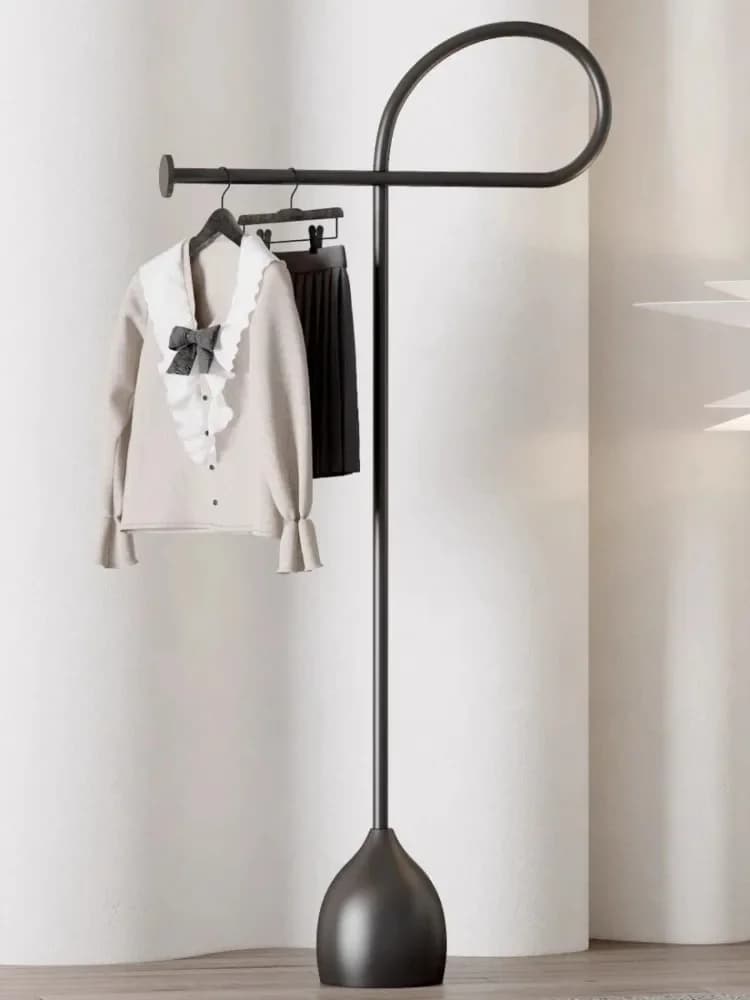 Nordic clothes hanger Metal hanger Design Clothes hanger Minimalist clothes hanger Standing for living furniture for home