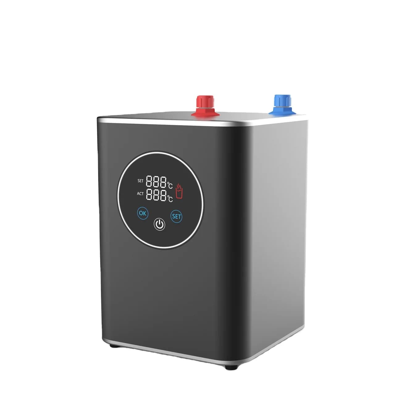 2024 New Design Puretal Factory Price High-End Electric Undersink Water Boiler Hot and Cold Steel Kettle with Touch Panel