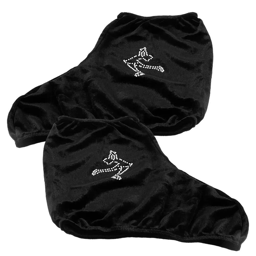 1 Paio di Copriscarpe Elastici per Pattini da Ghiaccio, Protezioni Resistenti all'Usura per Pattini a Rotelle, Copriscarpe per Pattinaggio all'Aperto