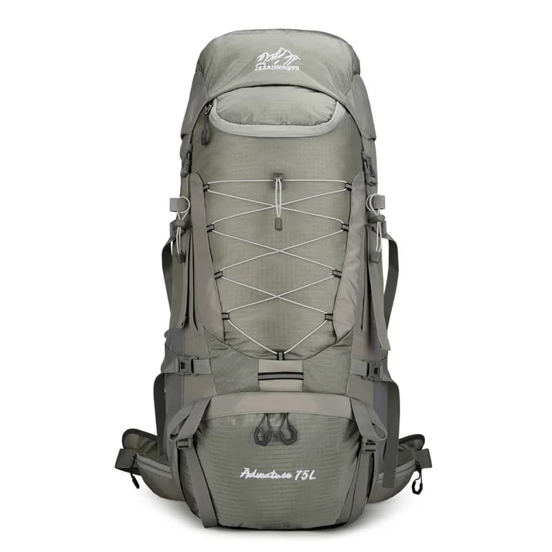 Outdoor Hiking Backpack Professional Mountaineering Bag Large Capacity Camping Backpack Multifunctional Travel Backpack Men