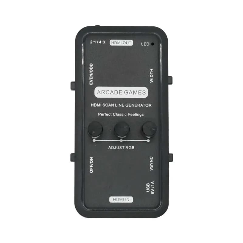 Generatore di scansione HDMI Scheda generatore di linea di scansione di uscita audio video portatile per tutti i giochi retrò/giocatori/giochi/arcade/emulatore