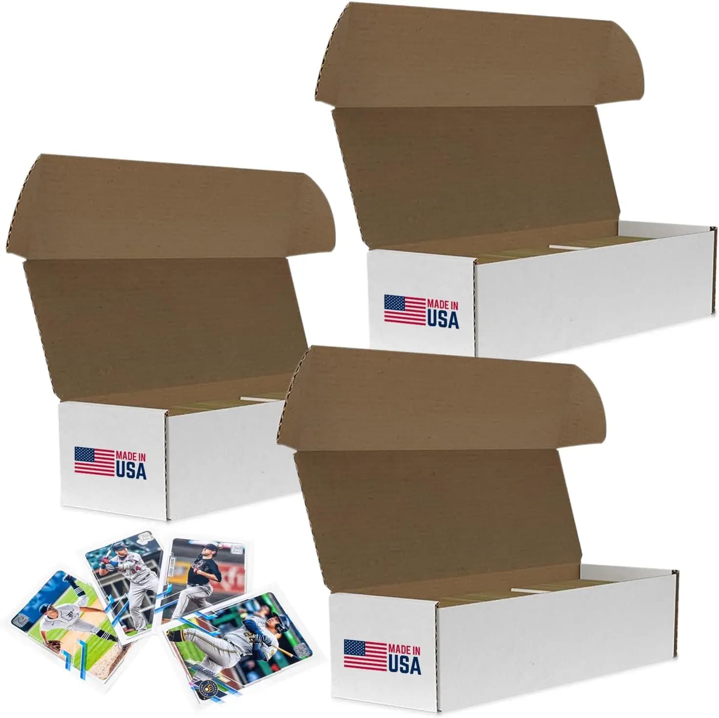 Scatola Premium per Conservazione Carte Collezionabili per Sport, Baseball, Football, Basket, MTG e TCG | Organizzatore e Classificatore